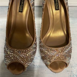 Benjamin Adams rhinestone size 9 Heels